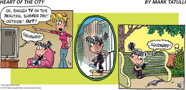 Heart of the City on Sunday July 12, 2015 Comic Strip