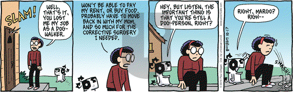 Pooch Cafe on Friday October 17, 2014 Comic Strip