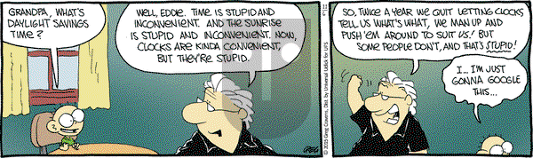 The Buckets on Friday November 6, 2015 Comic Strip