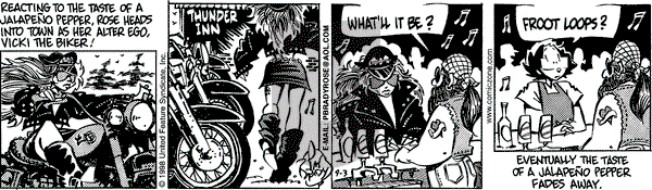 Rose is Rose on Thursday September 3, 1998 Comic Strip