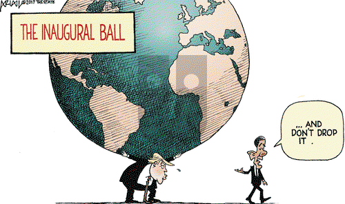 Robert Ariail on Friday January 20, 2017 Comic Strip