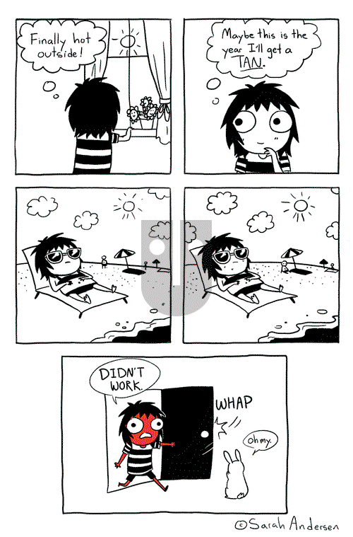 Sarah's Scribbles on Saturday May 9, 2015 Comic Strip