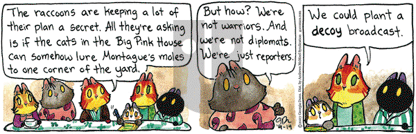 Breaking Cat News - Tuesday September 19, 2023 Comic Strip