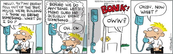 Soup to Nutz - Old on Tuesday August 4, 2009 Comic Strip