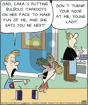 Brevity on Friday September 29, 2017 Comic Strip