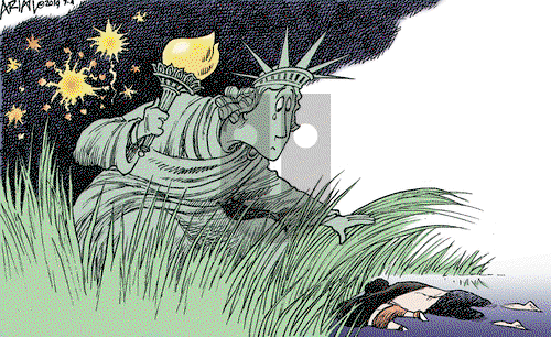 Robert Ariail on Thursday July 4, 2019 Comic Strip