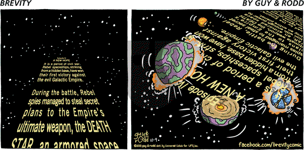 Brevity on Sunday October 9, 2011 Comic Strip