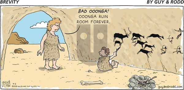 Brevity on Sunday April 6, 2008 Comic Strip