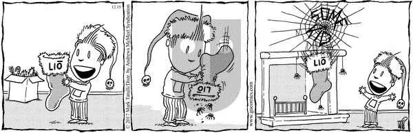 Lio on Friday December 15, 2017 Comic Strip