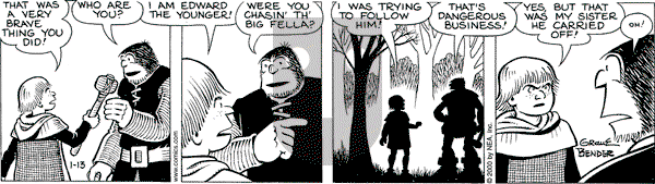 Alley Oop on Thursday March 2, 2000 Comic Strip