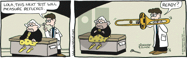 Lola on Thursday January 6, 2005 Comic Strip