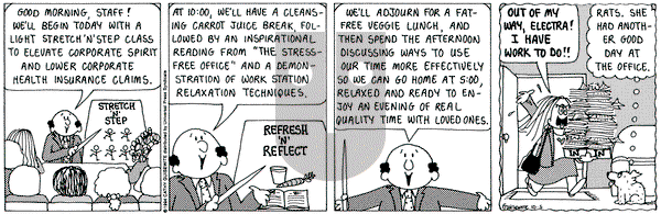 Cathy Classics on Wednesday October 5, 1994 Comic Strip