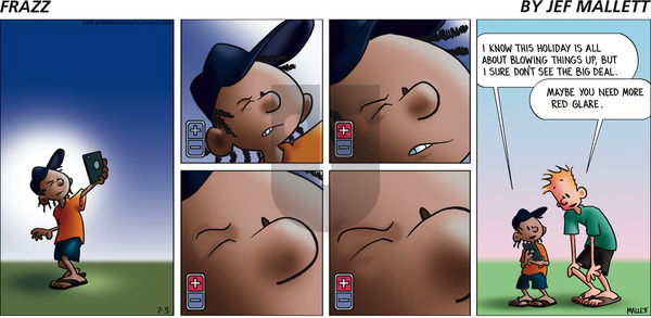 Frazz on Sunday July 3, 2016 Comic Strip