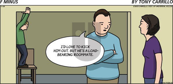 F Minus on Sunday November 29, 2015 Comic Strip