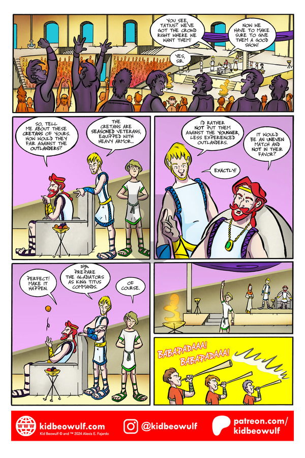 Kid Beowulf on Thursday October 10, 2024 Comic Strip