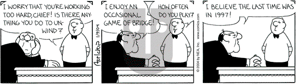 The Born Loser on Friday January 9, 2004 Comic Strip