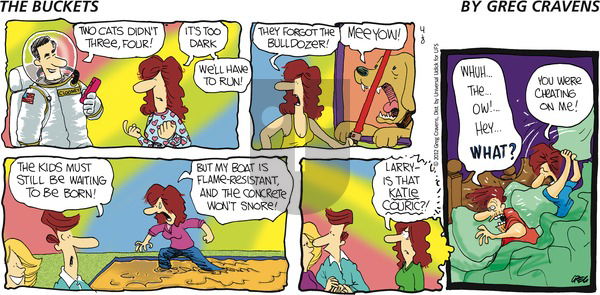 The Buckets on Sunday April 8, 2012 Comic Strip