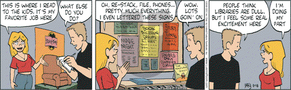 Luann on Tuesday August 18, 2009 Comic Strip