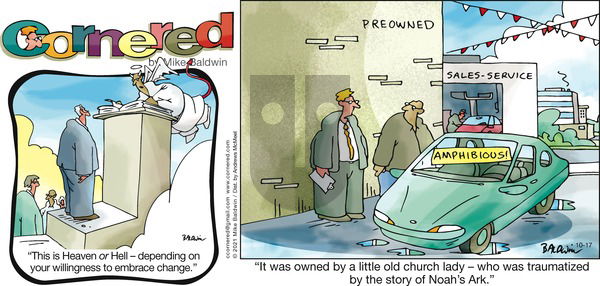 Cornered on Sunday October 17, 2021 Comic Strip