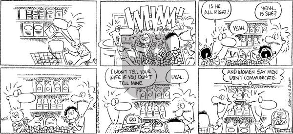 Baby Blues on Sunday July 19, 1992 Comic Strip