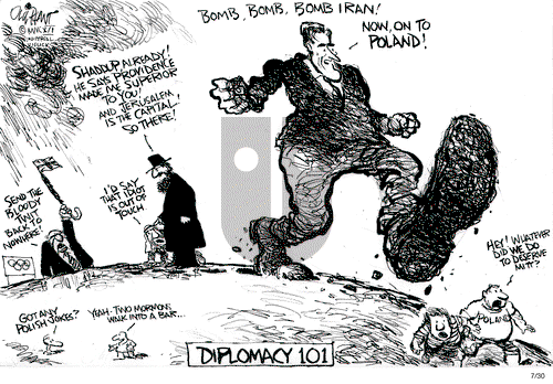 Pat Oliphant on Monday July 30, 2012 Comic Strip
