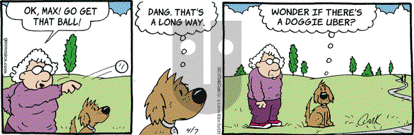 Lola on Saturday April 7, 2018 Comic Strip