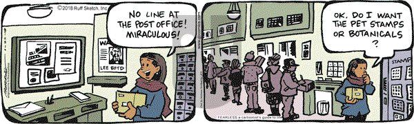 JumpStart on Monday January 22, 2018 Comic Strip