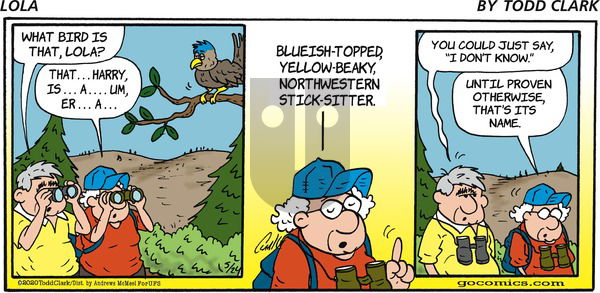 Lola on Sunday May 24, 2020 Comic Strip