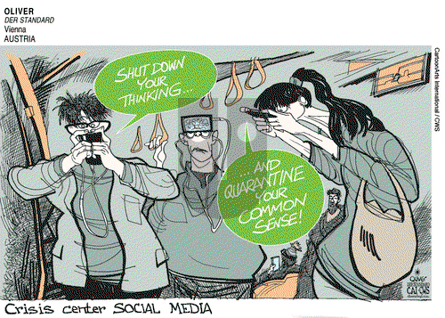 ViewsAmerica on Monday March 16, 2020 Comic Strip