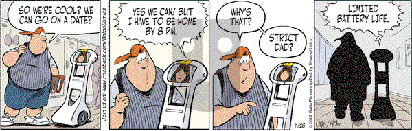 Baldo on Wednesday November 28, 2012 Comic Strip