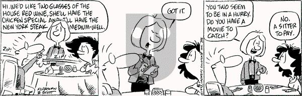 Baby Blues - Thursday March 18, 1993 Comic Strip