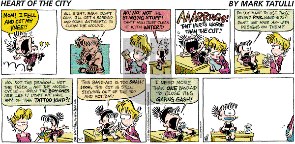 Heart of the City on Sunday May 7, 2000 Comic Strip