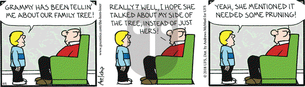 The Born Loser on Saturday April 6, 2024 Comic Strip