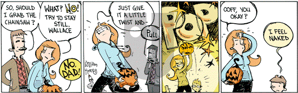 Wallace the Brave on Monday October 17, 2016 Comic Strip