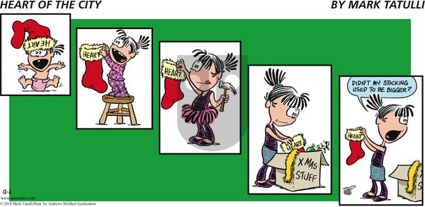 Heart of the City on Sunday December 2, 2018 Comic Strip