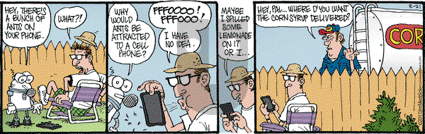 Monty on Monday August 21, 2017 Comic Strip
