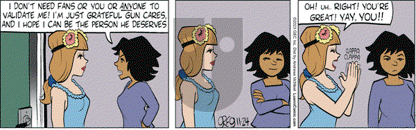 Luann - Friday November 24, 2023 Comic Strip