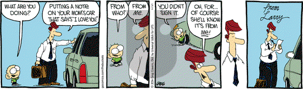 The Buckets on Monday June 2, 2014 Comic Strip