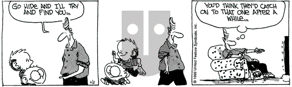 The Buckets on Wednesday June 2, 1999 Comic Strip