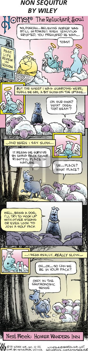 Non Sequitur on Sunday December 22, 2013 Comic Strip