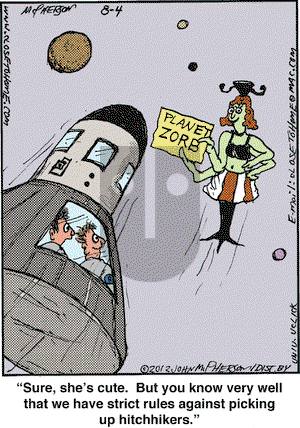 Close to Home on Saturday August 4, 2012 Comic Strip