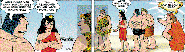 Alley Oop on Wednesday January 26, 2011 Comic Strip