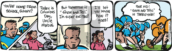 JumpStart on Monday October 8, 2018 Comic Strip