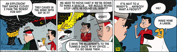 Rip Haywire on Saturday October 14, 2017 Comic Strip