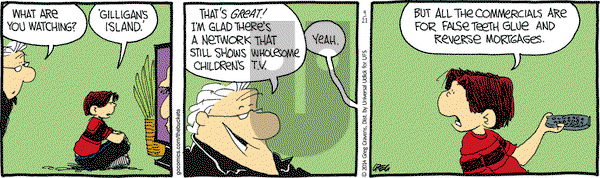 The Buckets on Monday April 21, 2014 Comic Strip