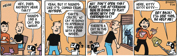 Pooch Cafe on Friday September 30, 2016 Comic Strip