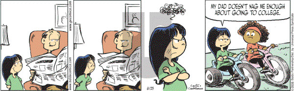 Baldo on Friday July 18, 2008 Comic Strip