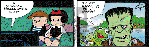 Nancy on Thursday October 16, 2014 Comic Strip