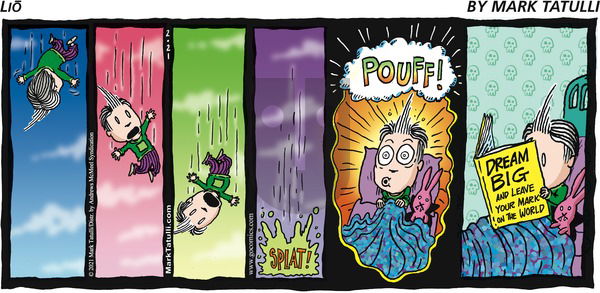 Lio on Sunday February 21, 2021 Comic Strip