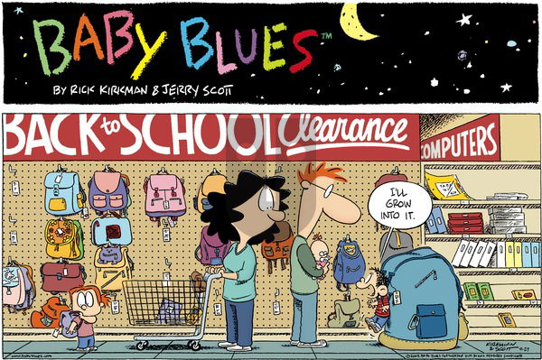 Baby Blues on Sunday September 27, 2009 Comic Strip